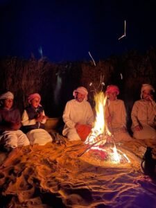 1 night remote camping in the desert with a real nomad